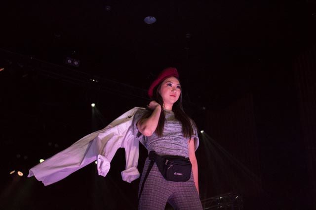 Casia Fashion show, coat (Photo)
